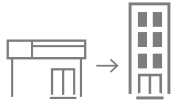 从小公司到大企业