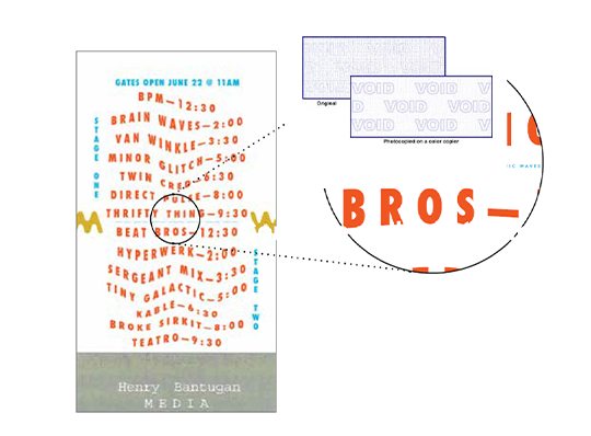 Xerox® MicroText Mark